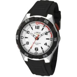 Torch Watch Blk Strap Wht Face -Berghaus Store go 324425 z