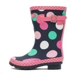 Cotswold Multicoloured Dotty Jnr Pull On Wellington Boots -Berghaus Store go 328633 z
