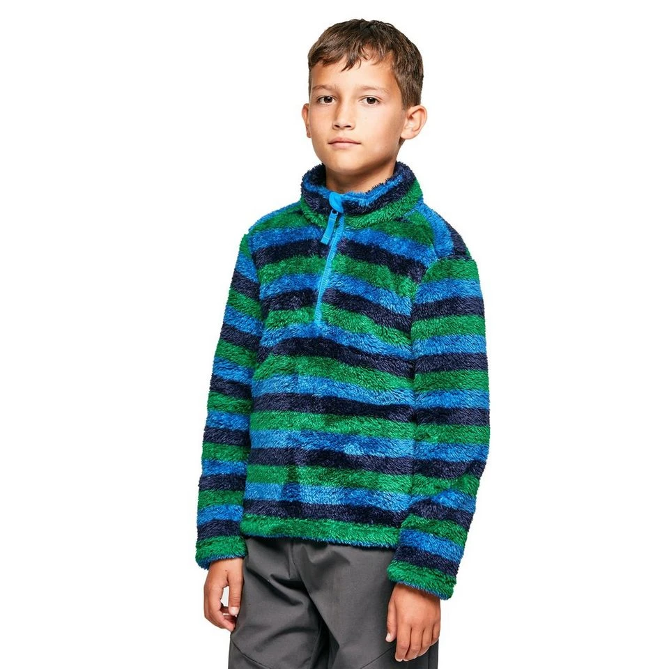 Kids' Stripe Print Half-zip Fleece 9 Kids' Stripe Print Half-zip Fleece - Image 7