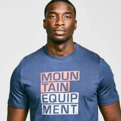 Mountain Equipment Men's Mountain Block Letter T-shirt -Berghaus Store go 409477 d