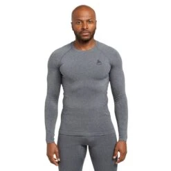 Odlo Men's Performance Warm Eco Long Sleeve Baselayer Top -Berghaus Store go 476851 z