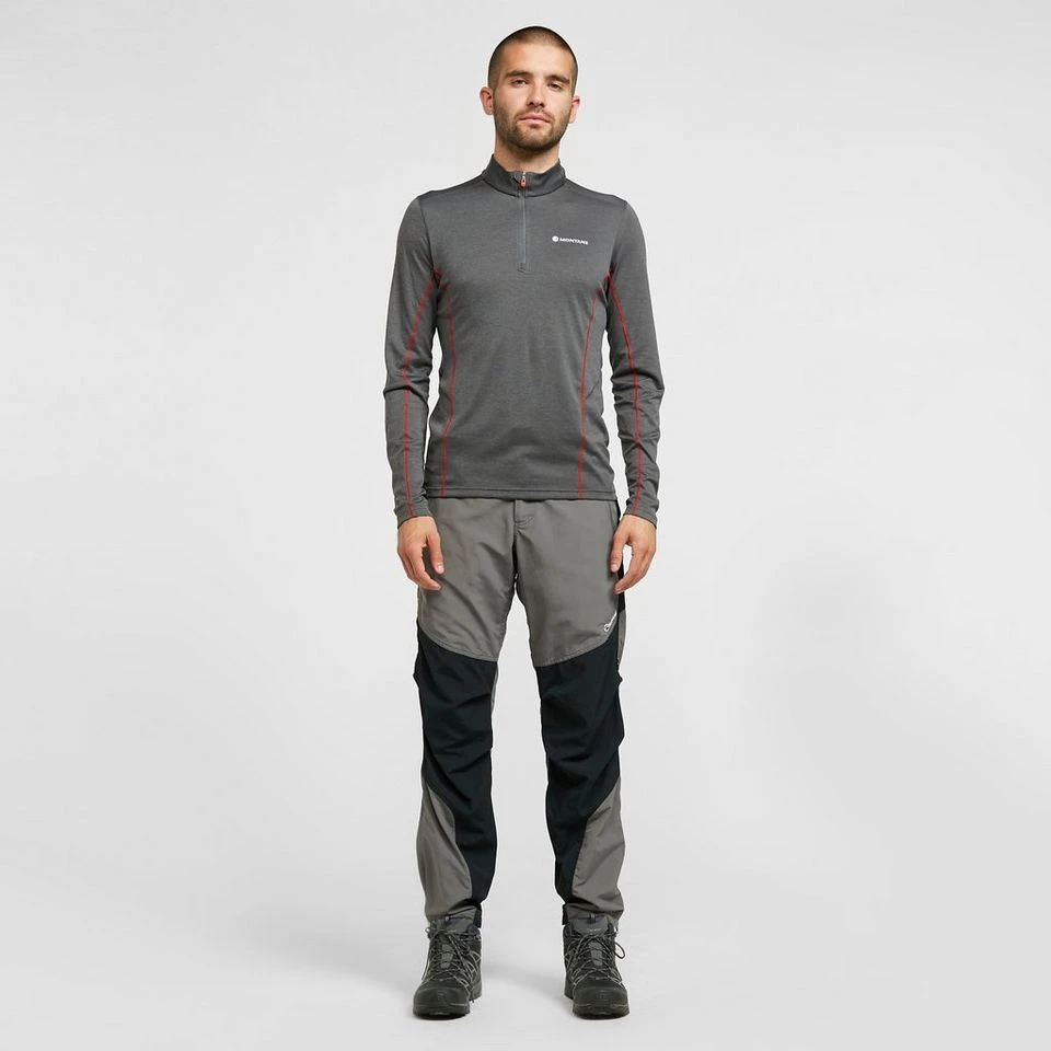 Montane Men’s Dart Zip Neck Long Sleeve T-Shirt 5 Montane Men’s Dart Zip Neck Long Sleeve T-Shirt - Image 3
