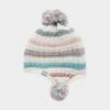 Kids Knitted Pom Hat Multi