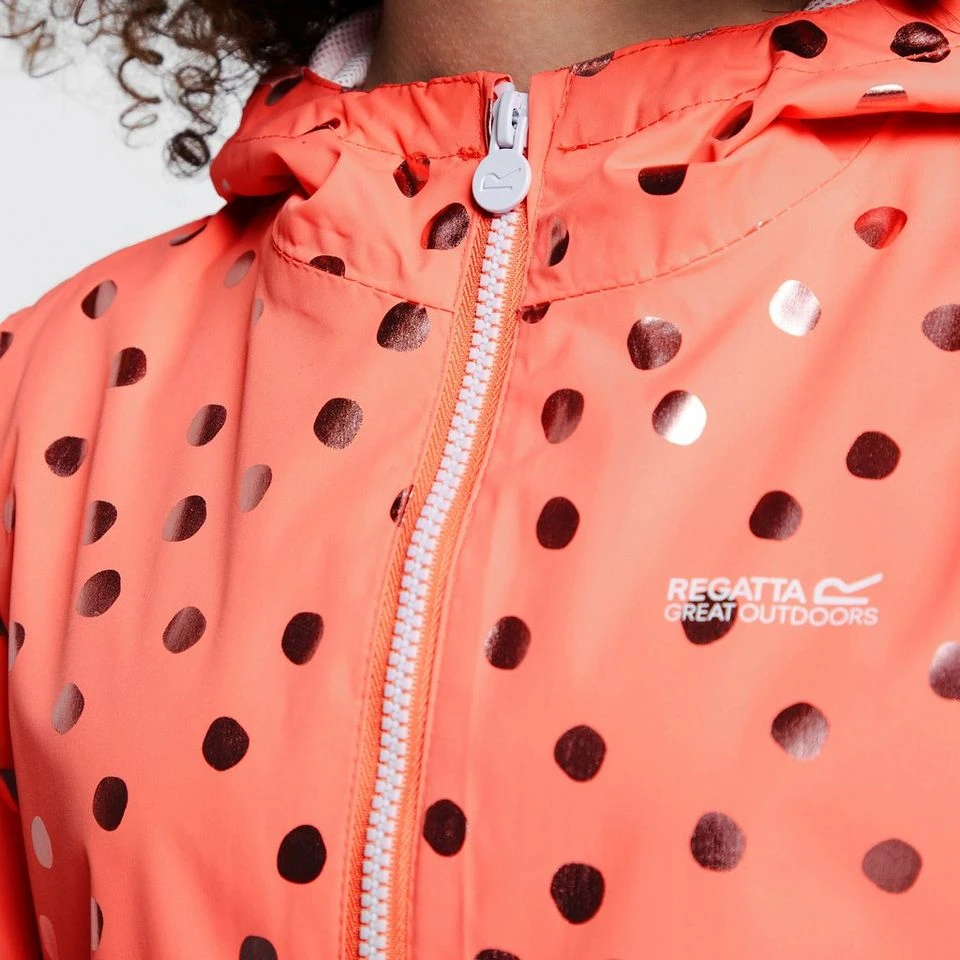 Regatta Kids' Belladonna Waterproof Jacket 8 Regatta Kids' Belladonna Waterproof Jacket - Image 6
