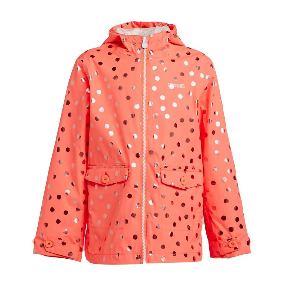 Regatta Kids' Belladonna Waterproof Jacket 10 Regatta Kids' Belladonna Waterproof Jacket - Image 8