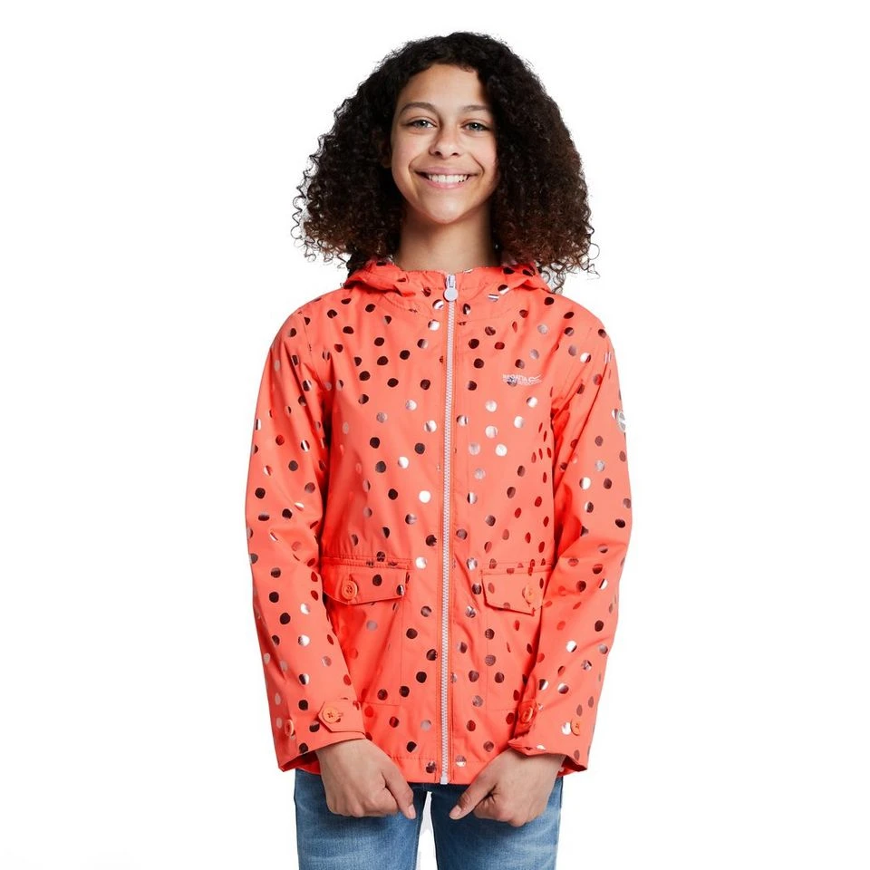 Regatta Kids' Belladonna Waterproof Jacket 11 Regatta Kids' Belladonna Waterproof Jacket - Image 9