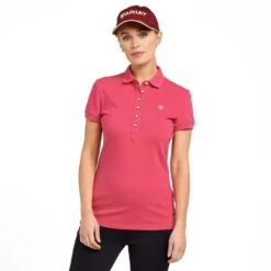 Ariat Women's Prix 2.0 Short Sleeved Polo Shirt -Berghaus Store go 574069 z