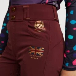Childs Team Breeches Burgundy -Berghaus Store go 575437 d