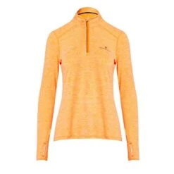 RONHILL Women's Life Practice Half Zip Long Sleeve Tee -Berghaus Store go 576060 u