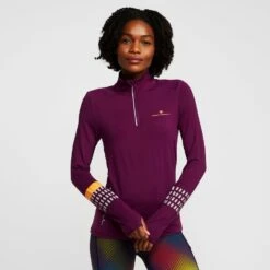 RONHILL Women’s Tech Afterhours Half Zip Tee