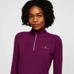 RONHILL Women’s Tech Afterhours Half Zip Tee -Berghaus Store go 576061 d