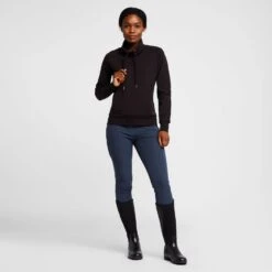 Womens Organic Remy Cotton Sweatshirt Black 12 Womens Organic Remy Cotton Sweatshirt Black -Berghaus Store go 576956 c