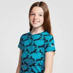 Childs Organic Micky Printed Cotton T-Shirt Hawaiian Blue 12 Childs Organic Micky Printed Cotton T-Shirt Hawaiian Blue -Berghaus Store go 576972 d