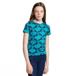 Childs Organic Micky Printed Cotton T-Shirt Hawaiian Blue 15 Childs Organic Micky Printed Cotton T-Shirt Hawaiian Blue -Berghaus Store go 576972 z