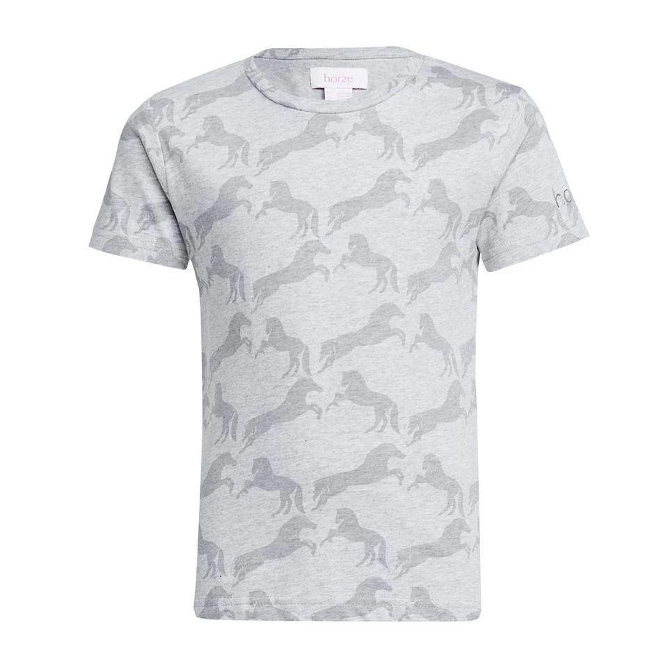 Childs Organic Micky Printed Cotton T-Shirt Ash Grey 8 Childs Organic Micky Printed Cotton T-Shirt Ash Grey - Image 6