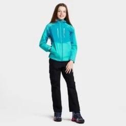 Regatta Kids' Highton III Waterproof Jacket Turquoise/Enamel -Berghaus Store go 577275 c