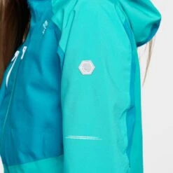Regatta Kids' Highton III Waterproof Jacket Turquoise/Enamel -Berghaus Store go 577275 h