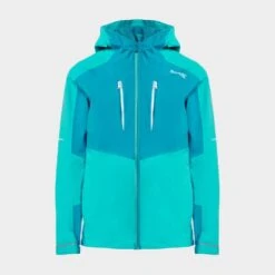 Regatta Kids' Highton III Waterproof Jacket Turquoise/Enamel -Berghaus Store go 577275 u