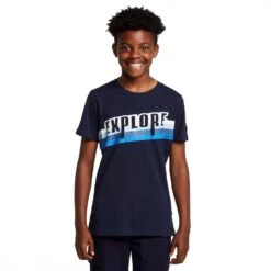Regatta Kids' Bosley V T-Shirt Navy Explore -Berghaus Store go 577278 z