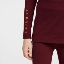 Kids' Newbury Long Sleeved Base Layer Wine -Berghaus Store go 614415 f