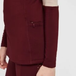 Kids' Newbury Long Sleeved Base Layer Wine -Berghaus Store go 614415 g