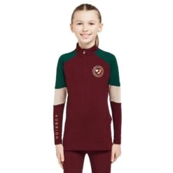 Kids' Newbury Long Sleeved Base Layer Wine -Berghaus Store go 614415 z