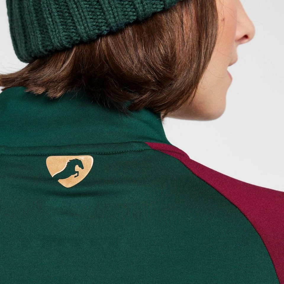 Womens Newbury Long Sleeved Base Layer Dark Green 7 Womens Newbury Long Sleeved Base Layer Dark Green - Image 5