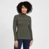 Women's Team Long Sleeved Base Layer Khaki -Berghaus Store go 614476 a