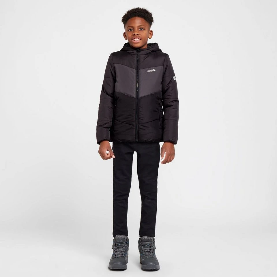 Regatta Kids' Lofthouse VI Insulated Jacket Ash Dark Grey Black 5 Regatta Kids' Lofthouse VI Insulated Jacket Ash Dark Grey Black - Image 3