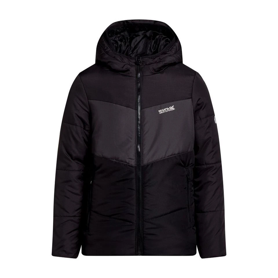 Regatta Kids' Lofthouse VI Insulated Jacket Ash Dark Grey Black 11 Regatta Kids' Lofthouse VI Insulated Jacket Ash Dark Grey Black - Image 9