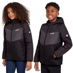 Regatta Kids' Lofthouse VI Insulated Jacket Ash Dark Grey Black 21 Regatta Kids' Lofthouse VI Insulated Jacket Ash Dark Grey Black -Berghaus Store go 618890 z