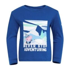 Regatta Kids’ Peppa Pig Long Sleeved Graphic T-Shirt -Berghaus Store go 618901 u