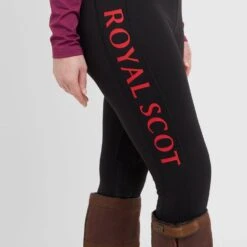 Women's Knee Patch Riding Leggings In Black -Berghaus Store go 629877 e