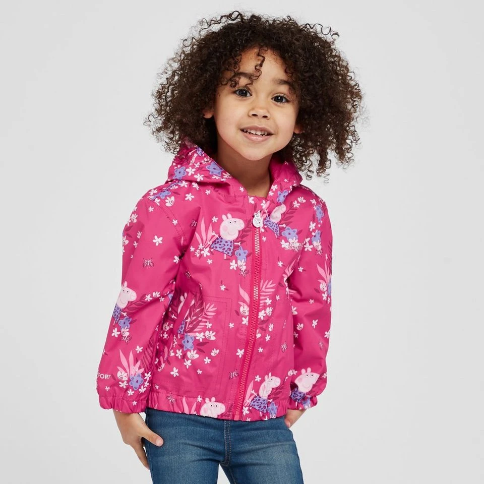 Regatta Kids' Peppa Pig Muddy Puddle Waterproof Jacket 3 Regatta Kids' Peppa Pig Muddy Puddle Waterproof Jacket
