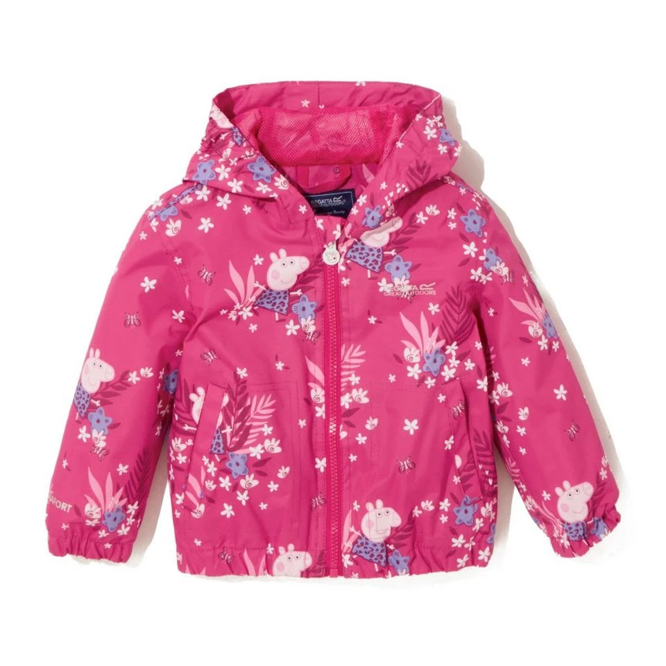 Regatta Kids' Peppa Pig Muddy Puddle Waterproof Jacket 9 Regatta Kids' Peppa Pig Muddy Puddle Waterproof Jacket - Image 7
