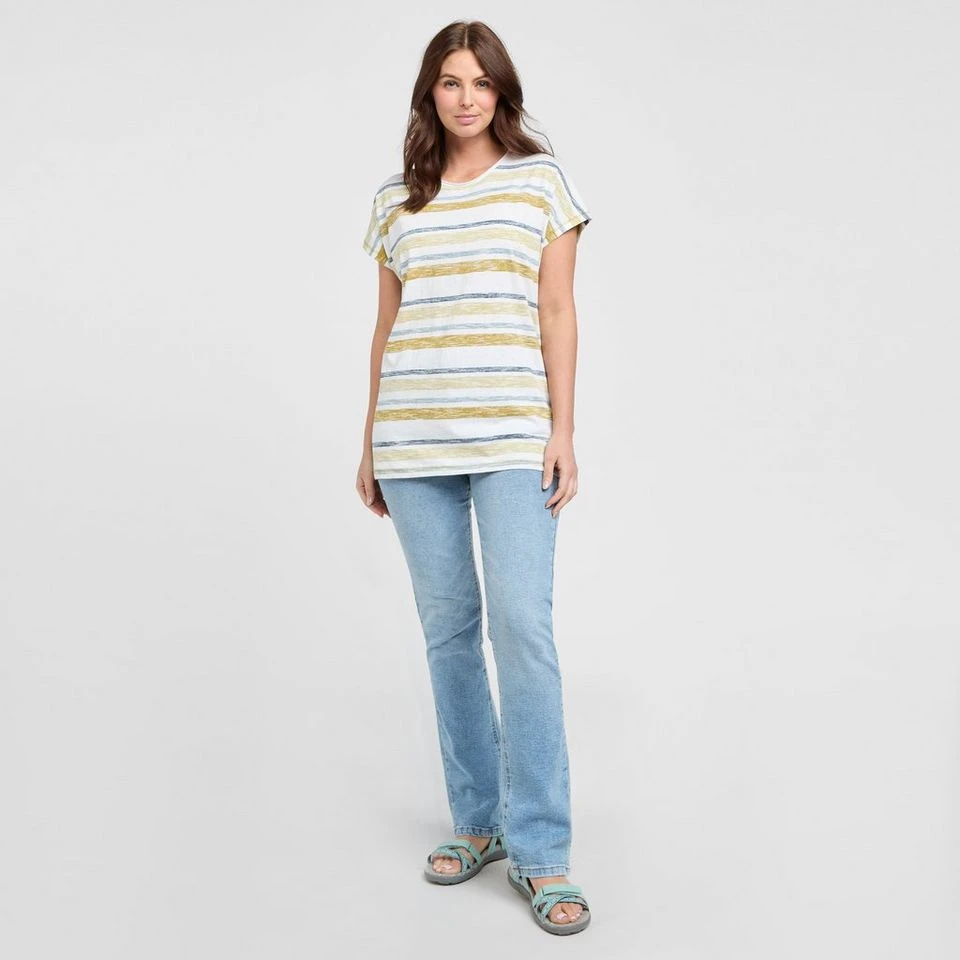 Women’s Sora Organic Stripe T-Shirt 5 Women’s Sora Organic Stripe T-Shirt - Image 3